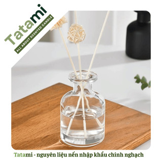 Lọ Đựng Tinh Dầu Khuếch Tán Tatami Dung Tích 50ml, Khuếch Tán Phòng Ngủ, Phòng Khách Spa