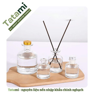 Lọ Đựng Tinh Dầu Khuếch Tán Tatami Dung Tích 50ml, Khuếch Tán Phòng Ngủ, Phòng Khách Spa