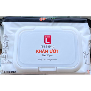[combo 5 gói] khăn ướt Lotte choice không cồn,không paraben