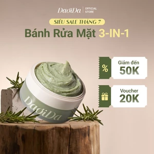 Bánh Rửa Mặt Thảo Mộc Tươi DaoiDa Pack Cleanser 120g - Làm sạch sâu và cải thiện mụn đầu đen