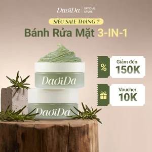 Combo 2 Bánh Rửa Mặt Thảo Mộc Tươi DaoiDa Pack Cleanser 120g - Làm sạch sâu và cải thiện mụn đầu đen
