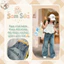 {HÀNG SẴN} 💙 QUẦN JEAN ỐNG SUÔNG BÉ GÁI NIMNIM – TRENDY, NĂNG ĐỘNG 💙/ Sam Sứa kids