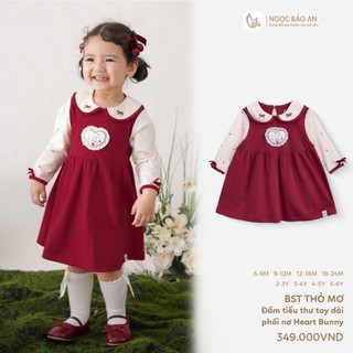 NBAN (6M-6Y) Đầm thời trang bé gái Thỏ Mơ, Váy xinh dễ thương cho bé mặc đi chơi-THOMO8.25