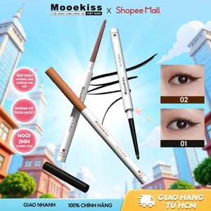 Bút kẻ mắt dạng gel Mooekiss chống lem chống nước chống mồ hôi lâu trôi dành cho người mới bắt đầu 100mg