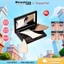 Bảng phấn khối ba màu Mooekiss làm đều màu da khả năng chống mồ hôi kiểm soát dầu bản mini 9g