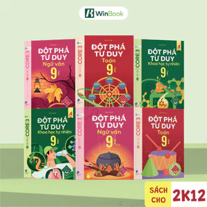 Sách - Đột phá tư duy Lớp 9 - Toán, Ngữ văn, Khoa học tự nhiên (Dùng cho cả 3 bộ SGK) | WinBook