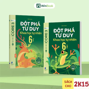 Sách - Đột phá tư duy Khoa học tự nhiên 6 - Dùng chung cho các bộ SGK | WinBook