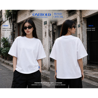 Áo Thun Trơn BOXY Brand ONEBOLD Cotton270Gsm Form Rộng, Áo Phông Dễ Phối Đồ Phong Cách Basic - OB022