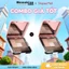 Combo 2 Bảng phấn mắt 5 màu Mooekiss Tone màu đất Lì Thiết kế từ tính dễ sử dụng 5-color 8.5g