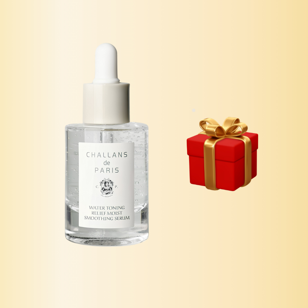 A40_ [ kèm quà] Serum cấp ẩm, phục hồi da Challans de Paris Water Toning Relief Moist Smoothing Serum 30ml