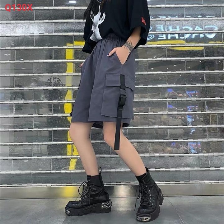 Quần short nam ngắn chất liệu kaki co giãn phong cách trẻ trung, cá tính 2 màu UNISEX