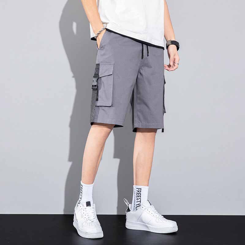 Quần short nam ngắn chất liệu kaki co giãn phong cách trẻ trung, cá tính 2 màu UNISEX