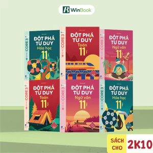 Sách-Đột phá tư duy Lớp 11 - Các môn Toán, Ngữ văn, Hoá học (Dùng cho cả 3 bộ SGK)