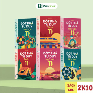 [Outlet S2] Sách-Đột phá tư duy Lớp 11 - Các môn Toán, Ngữ văn, Hoá học (Dùng cho cả 3 bộ SGK)
