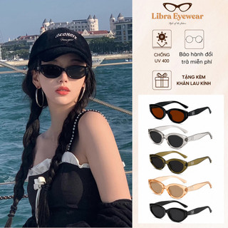 [MUA 1 TẶNG 1 PHỤ KIỆN] Kính Râm Samjunee Nữ Mắt Mèo Gọng Đen Cá Tính, Chống Tia UV400, Phong Cách Sang Trọng K17