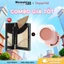 Combo Bảng phấn khối và má hồng kem Mooekiss rạng rỡ tự nhiên tạo khối không thấm nước 9g + 5g