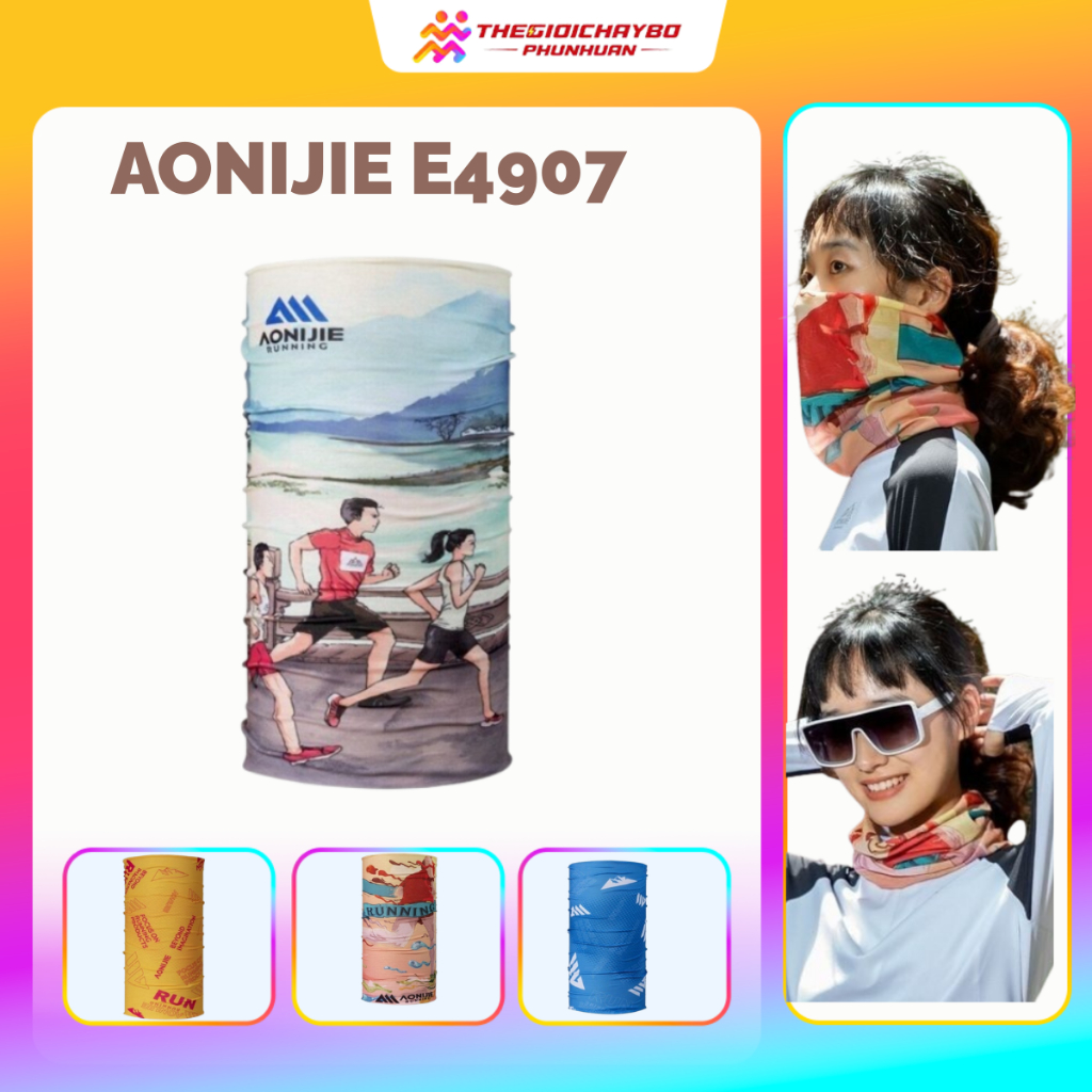 Khăn Thể Thao Đa Năng Aonijie E4907 – Khăn Chạy Bộ Ngoài Trời Thấm Hút Mồ Hôi