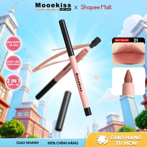 Chì Kẻ Viền Môi Mooekiss Định Hình Sắc Nét, Mềm Mịn Không Khô Môi Lâu Trôi (250mg)