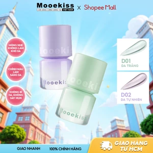 Kem lót trang điểm Mooekiss dưỡng ẩm và kiểm soát dầu thu nhỏ lỗ chân lông lâu trôi D01 dung tích 10ml