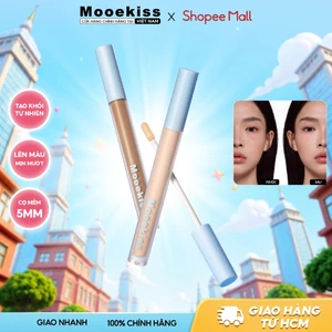 Phấn bắt sáng Mooekiss Làm sáng nhẹ nhàng che phủ khuyết điểm kiểm soát dầu thừa và phù hợp da nhạy cảm 01 2.8g