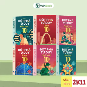 Sách - Đột phá tư duy Lớp 10 - Toán, Ngữ văn, Hoá học (Dùng cho mọi bộ SGK) | WinBook