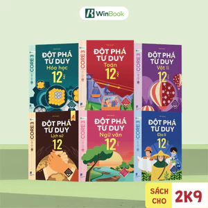 Sách-Đột phá tư duy Lớp 12- Môn Toán, Ngữ văn, Hoá học, Vật lí, Địa lí, Lịch sử (Dùng cho mọi bộ SGK)|WinBook