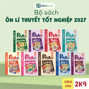Bộ sách P.H.A.O (Pro Hacks for Academic Overload) ôn lí thuyết tốt nghiệp THPT | WinBook