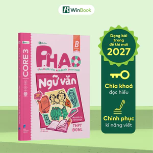 Sách P.H.A.O Ngữ văn Ôn luyện thi tốt nghiệp THPT, ĐGNL