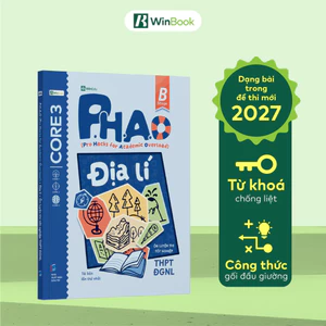 Sách P.H.A.O Địa lí Ôn luyện thi tốt nghiệp THPT, ĐGNL
