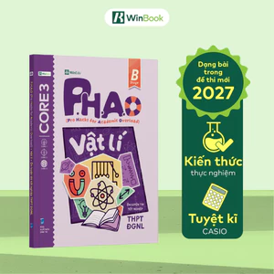Sách P.H.A.O Vật lí Ôn luyện thi tốt nghiệp THPT, ĐGNL