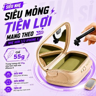 Đèn Led VUASI HLAP 3 Chế Độ Sáng Kèm Gương Hỗ Trợ Livestream Chụp Hình Đa Chế Độ, Dạng Kẹp Tiện Lợi