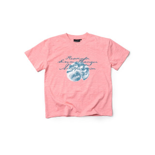 Áo thun MMESTLINE "Shell Bloom" form  Regular vải Premium Cotton SLUB Cotton in lụa Trame