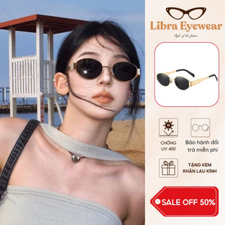 [MUA 1 TẶNG 1 PHỤ KIỆN]Kính Râm Dáng Oval Thời Trang, Kính Mát Thiết Kế Hiện Đại Cá Tính Hottrend K25, Chống Tia UV