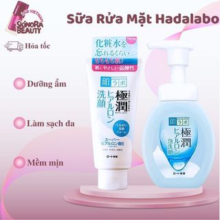 Gel Rửa Mặt Hada Labo Dưỡng Ẩm Cho Da Bọt Rửa Mặt Dưỡng Ẩm Hada Labo Gokujyun Hyaluronic Acid - Skinora Beauty