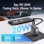 Củ Sạc GaN 20W Vention, Cổng USB-C, Sạc Nhanh PD 3.0 QC 3.0, Cho Phone Pad Samsung