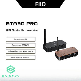 Bộ thu Bluetooth không dây FiiO BTA30 Pro USB Type C DAC Bộ giải mã LDAC tầm xa 30M