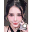 Lens mắt 573 Choco màu nâu socola vân tia tự nhiên, size lớn - thương hiệu LUNA EYES