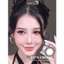 Lens mắt 573 Choco màu nâu socola vân tia tự nhiên, size lớn - thương hiệu LUNA EYES