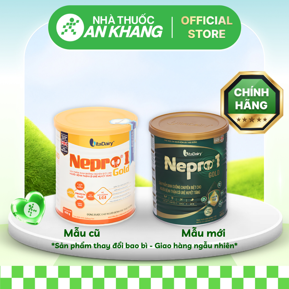 Sữa bột Nepro 1 Gold 400g [Nhà Thuốc An Khang - Chính Hãng 100%]