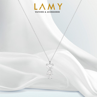Dây chuyền nữ LAMY Crystal Teddy Bear Necklace 6391