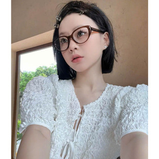[MUA 1 TẶNG 1 PHỤ KIỆN] Kính Mắt Mèo Libra Eyewear Chống Ánh Sáng Xanh Khung Kính Lớn Retro