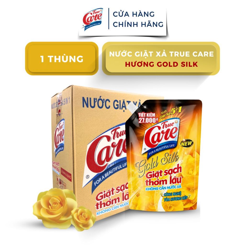 Thùng Túi Nước Giặt Xả True Care 5in1 (1.8kg-4.2kg)
