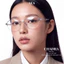 Kính Mắt Kim Loại Chuyên Lắp Cận CHADRA cao cấp Bayonetta Y2K Vuông Vintage HOT TREND