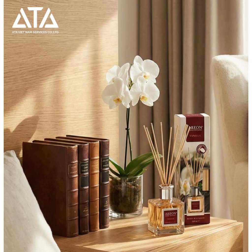 [Chính Hãng]Tinh Dầu Thơm Phòng Cao Cấp AREON Home-Nhiều Mùi Hương Que Khuếch Tán Khử Mùi Không Gian