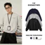 Áo Sweater Trơn GODMOTHER 2025 Nỉ Bông Form Boxy Dáng Lửng Thêu Chữ Godmother Studio