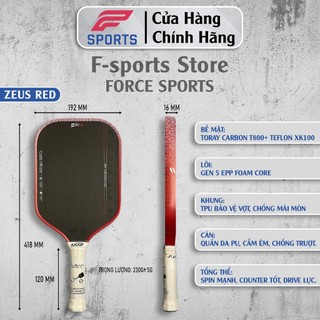 (HOẢ TỐC HN) Vợt Pickleball Jusain Tera, Phantom, Jusain Zeus– Carbon Nhám Ép Nóng, Kiểm Soát Tốt, tăng lực đánh