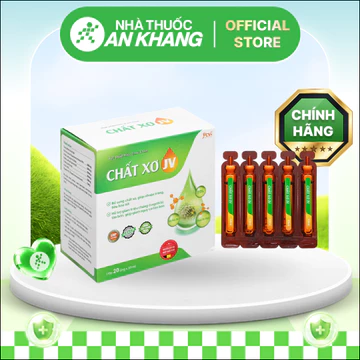 Dung dịch chất xơ JV bổ sung chất xơ, hỗ trợ giảm táo bón hộp 20 ống x 10ml [Nhà Thuốc An Khang - Chính Hãng 100%]