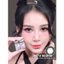 Lens mắt 573 Black màu đen vân tia giãn tròng tự nhiên, size lớn, thương hiệu LUNA EYES