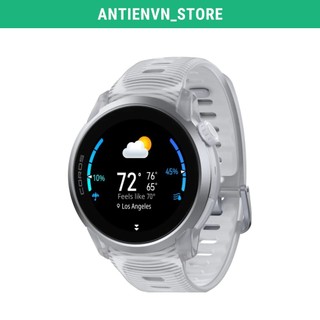 Đồng hồ GPS Thể Thao Coros Pace 4 Silicone - Crystal Black, Cloud White | Phiên Bản Aluminum