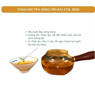 Chum Trà Sống Shanam 300gr, Trà Shan Tuyết Cổ Thụ Trăm Năm Tuổi, Bổ Sung Năng Lượng, Tăng Cường Sức Đề Kháng